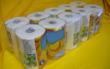 MICROLINE: Confezione di Rotoli in carta AFH | Packaging of AFH Paper Rolls | Empaque de rollos de papel AFH