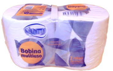 MICROLINE: Confezione di Rotoli in carta AFH | Packaging of AFH Paper Rolls | Empaque de rollos de papel AFH