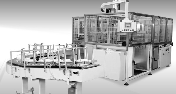 MICROLINE: Incartonatrice Orizzontale con caricatore universale per Fazzoletti, Tovaglioli | Horizontal case packer with universal loader for paper tissues, napkins